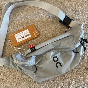 On Running Gray Belt Bag